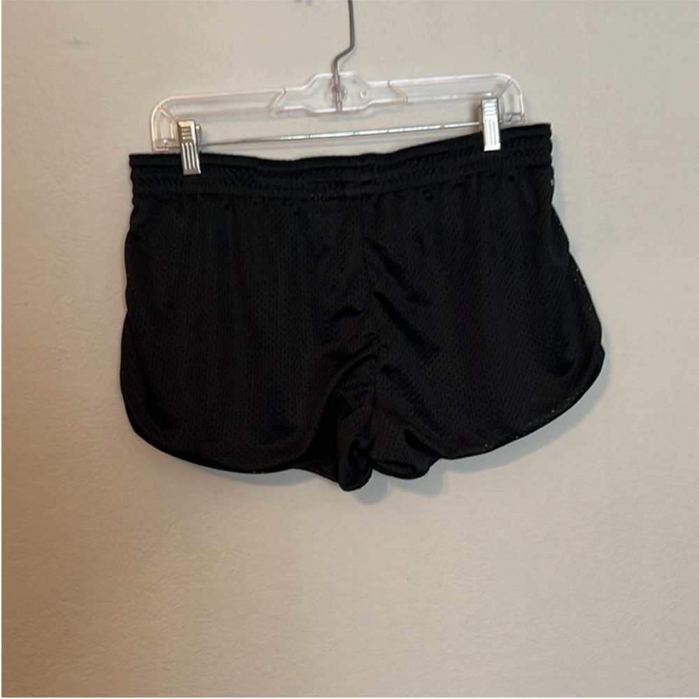GUC L NIKE black low rise jersey shorts drawstring short basketball shorts - Picture 6 of 6